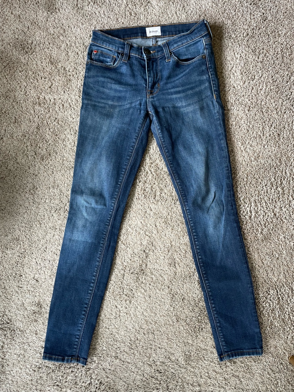 Hudson Jeans Women's Indigo Blue Skinny Jeans